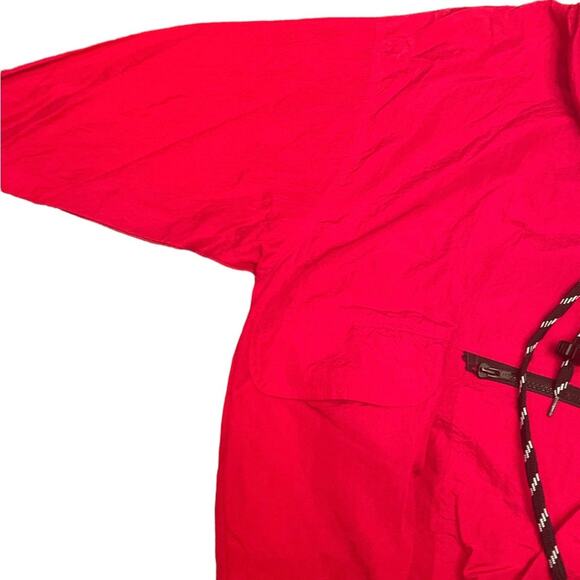 Vintage 90s Esprit red pullover nylon windbreaker size medium - Picture 5 of 16